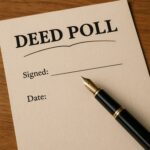 Deed Poll Logo (AI Generated)
